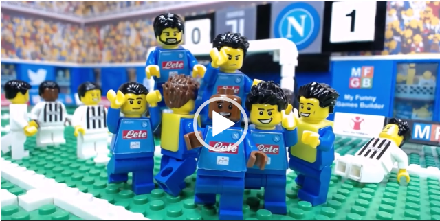 Sintesi Juve-Napoli con le Lego: il gol di Koulibaly Serie A