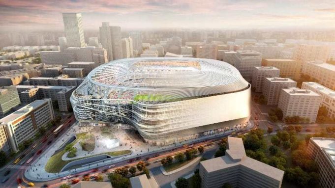 Lavori stadio Bernabeu Real Madrid investimento da 500 milioni