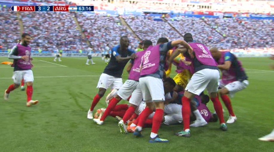 Francia-Argentina gol Mbappé