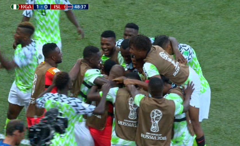 Nigeria-Islanda gol Musa