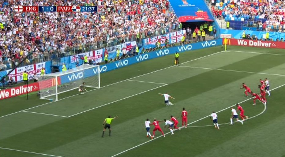 Inghilterra-Panama gol Kane