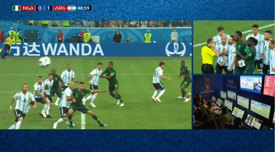 Nigeria-Argentina fallo Mascherano