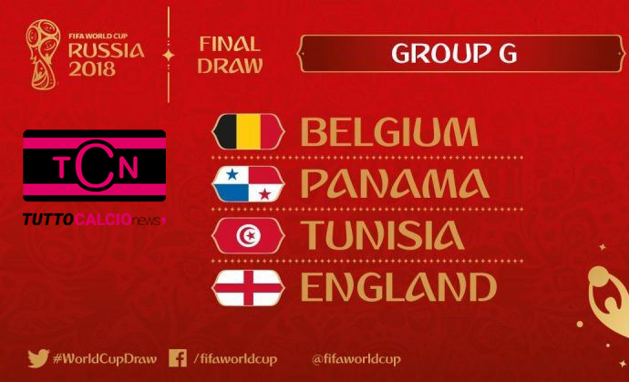 Accoppiamenti Belgio Inghilterra ottavi di finale