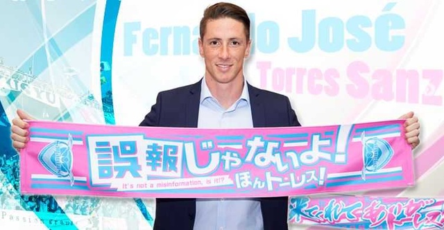 Fernando Torres addio Atletico Madird vola in Giappone da Ficcadenti