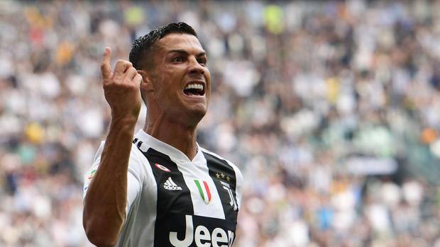 Gol Cristiano Ronaldo in Lazio - Juventus