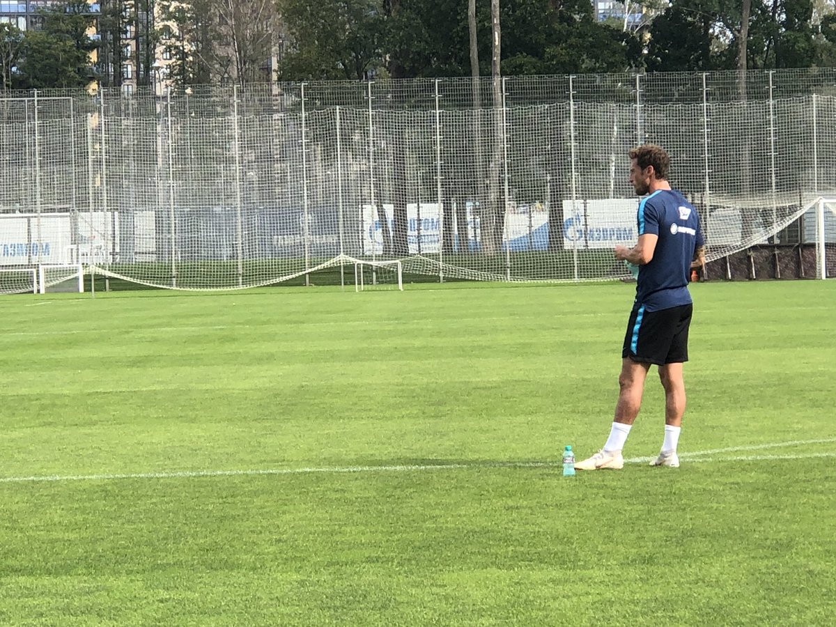 Zenit primo allenamento Marchisio conferenza