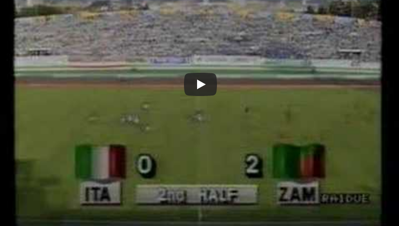 Accadde oggi calcio 19 settembre 1988 Italia sconfitta Zambia Olimpiadi