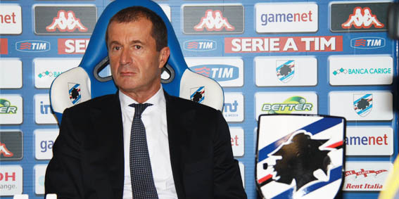 Intervista ds Osti Sampdoria vittoria contro Frosinone