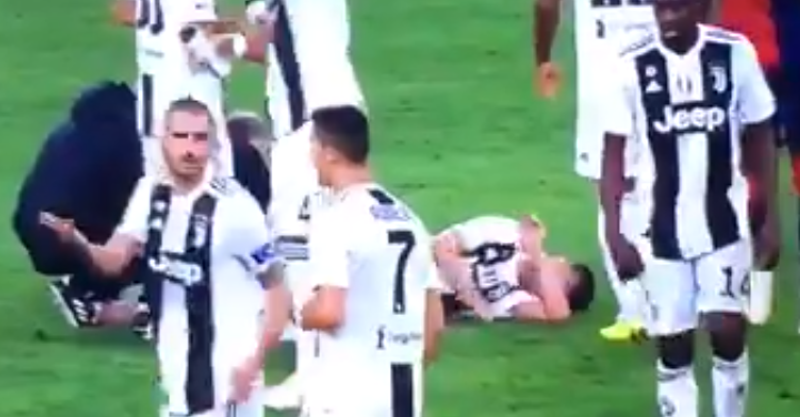 Juventus Genoa infortunio Pjanic
