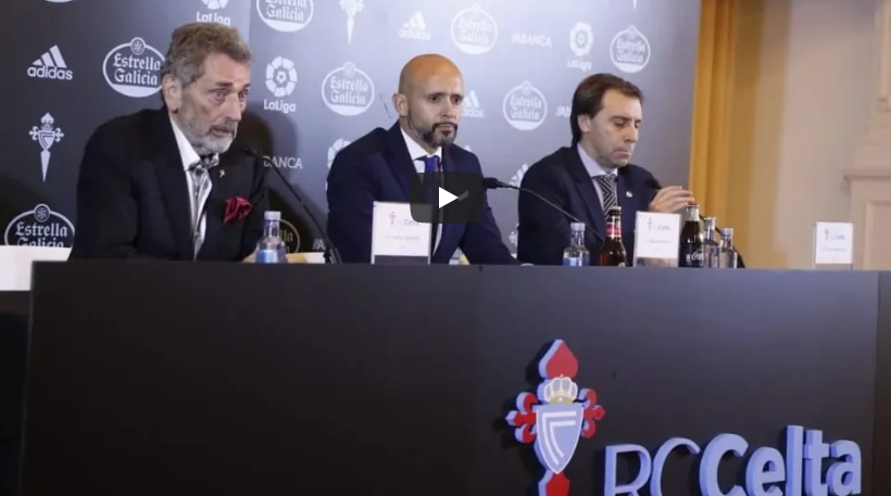 Gaffe allenatore Celta Vigo Cardoso presentazione Deportivo La Coruna