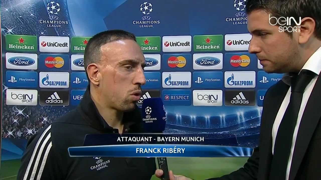 Bayern Monaco Ribery picchia giornalista