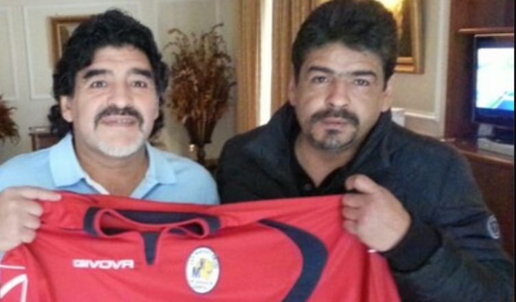 Bidoni Ascoli Hugo Maradona