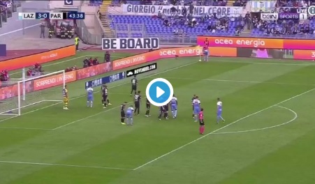 Lazio - Parma gol Lulic