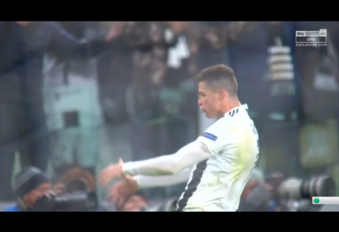 Squalifica Cristiano Ronaldo per l'esultanza: la Juventus spera nella multa