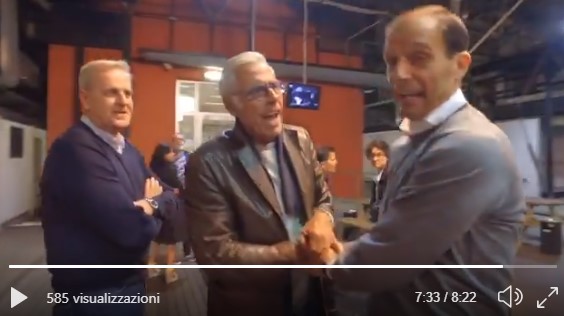 Allegri al Milan tra un paio di anni: le parole a Teocoli (VIDEO)