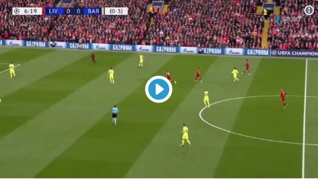 Liverpool - Barcellona gol Origi