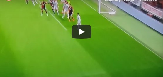 Genoa - Roma 1-1 gol El Shaarawy Romero video