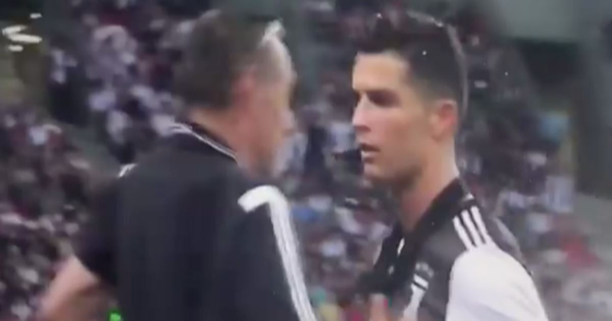 Dialogo Sarri - Ronaldo