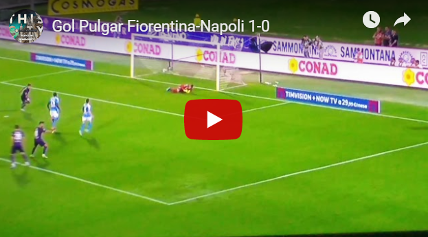 Gol Pulgar Fiorentina - Napoli