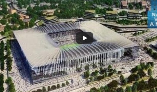 Nuovo stadio San Siro: le immagini del progetto di Milan ed Inter