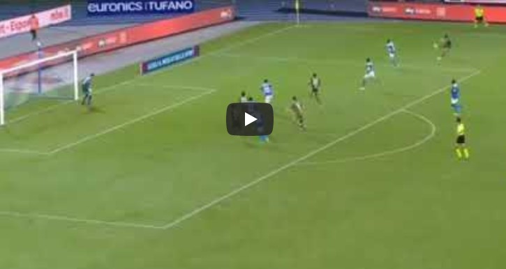 Napoli - Cagliari 0-1 Castro gol