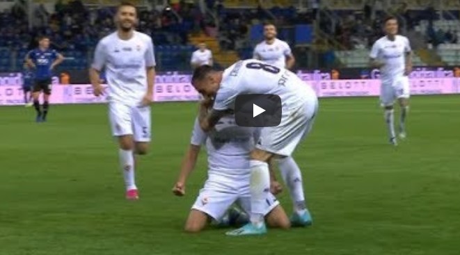 Atalanta - Fiorentina 1-2 gol Ribery Ilicic