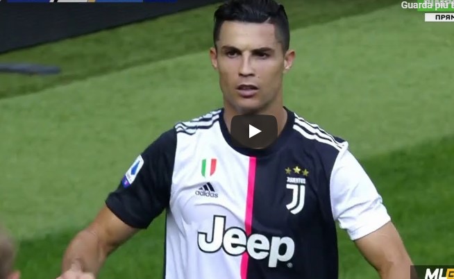 Juventus - Spal 2-0 gol Cristiano Ronaldo