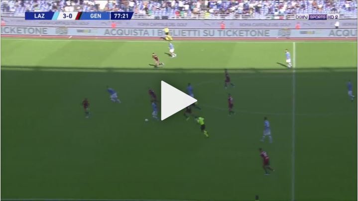 Lazio Genoa gol Immobile