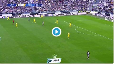 Juventus Verona gol Ramsey