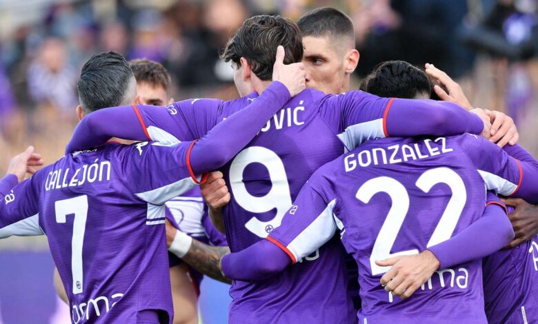 esultanza Fiorentina