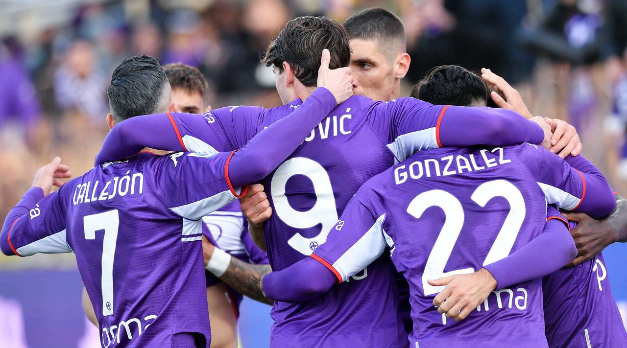 esultanza Fiorentina