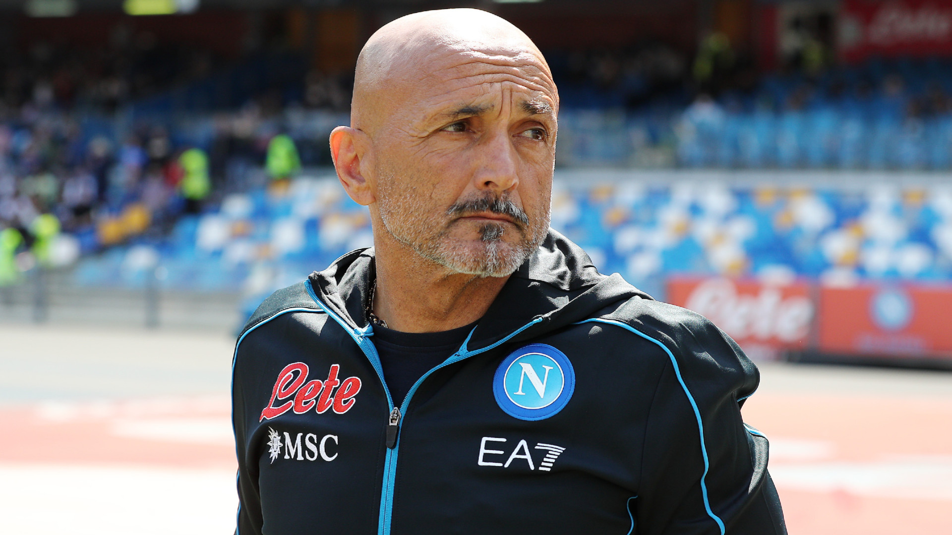 Luciano Spalletti allenatore del Napoli