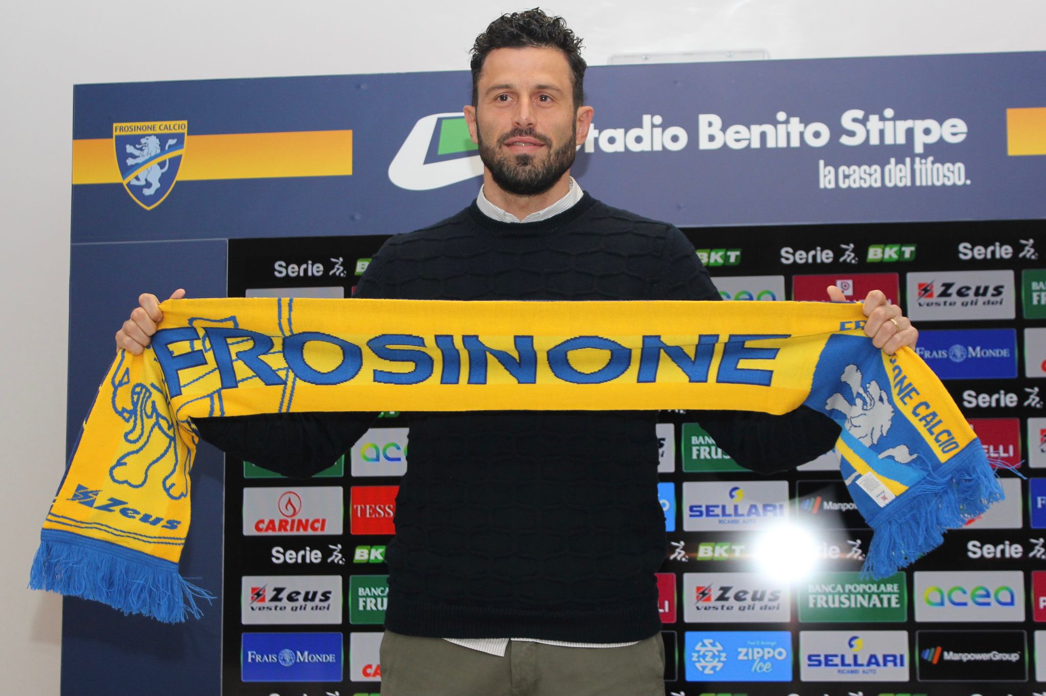 Fabio Grosso, allenatore del Frosinone